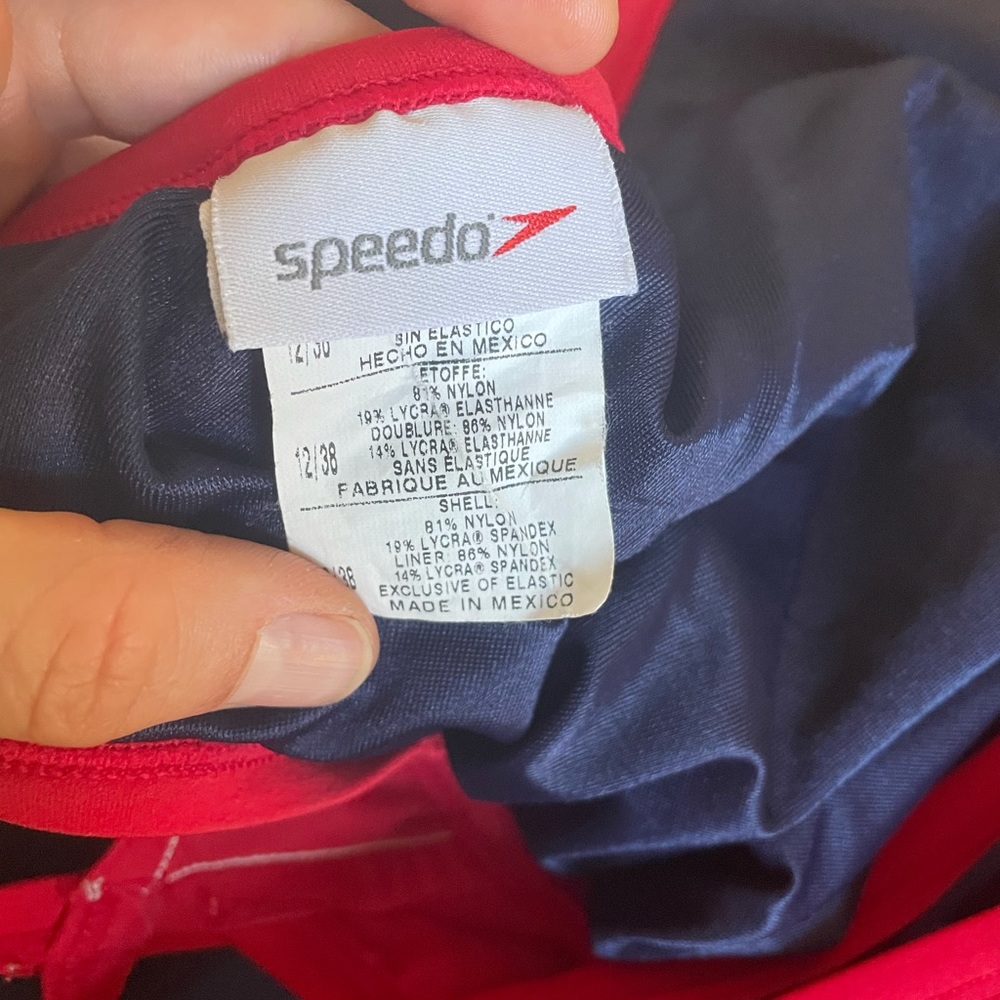 Red Lifeguard Speedo - Picture 6 of 8